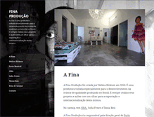 Tablet Screenshot of finaproducao.com.br
